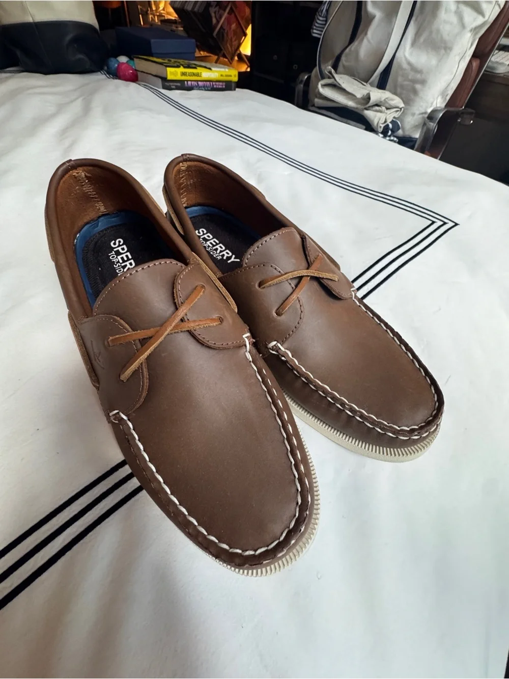 NWOT Sperry Topsider Men’s Boat Shoes